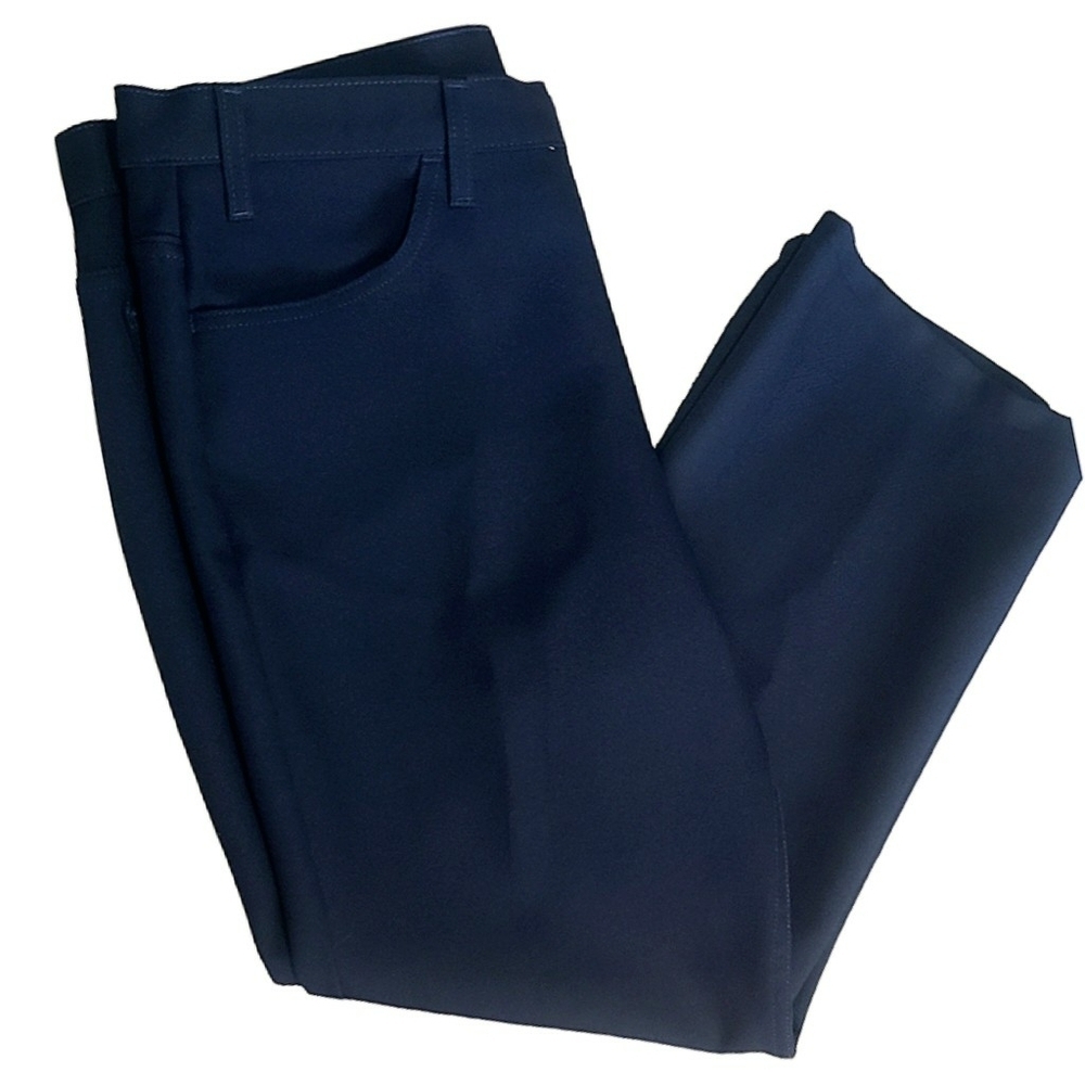 VTG Levi's Blue Men's Trouser Casual Black Tab Retro 70s Pants Mens Size 40x30